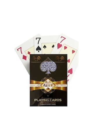 Star %100 Plastik Artex Poker Oyun Kağıdı