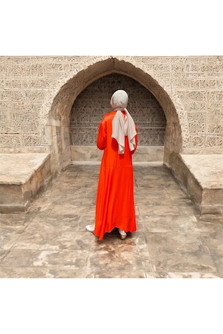 Olla Collection Venöve Stone Elbise Nar Çiçeği Nar Çiçeği
