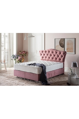 Nironyatak Niron Daisy 200X200 Cm Çift Kişilik Lüks Ortopedik Orta Sert Yat