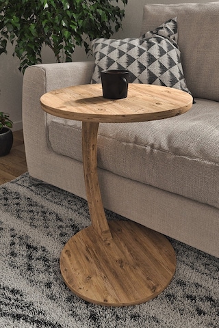 İntergo Tekerlekli C Yan Sehpa Atlantik Çam