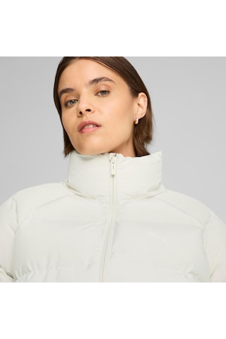 Puma Mono Kadın Beyaz Dik Yaka Mont Beyaz