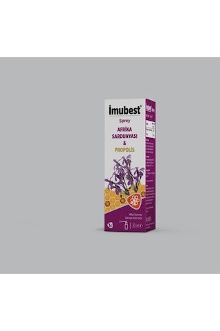 Imubest Afrika Sardunyası Ve Propolis Sprey 30 Ml