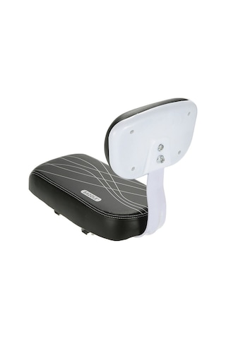 Novahub Bisiklet Arka Koltukları Bisiklet Pu Deri Yumuşak Yastık Çocuklar İçin Rahat Arka Taşıma Koltukları Siyah, Bisiklet Koltuğu Yumuşak Siyah