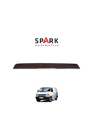 Volkswagen Transporter T4 1995-2003- Yıl Aralığı Uyumlu Arka Tampon Eşiği Parlak Siyah