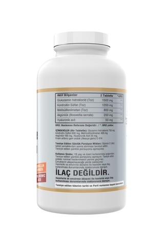 Glucosamine Chondroitin Msm Hyaluronic Acid 300 Tablet Hidrolize Collagen Cvit 300 Tablet