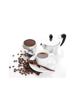 9 Fincanlık Retro Tasarım Alüminyum Moka Pot - Ocak Üstü Espresso Ve Filtre Kahve Demleyici