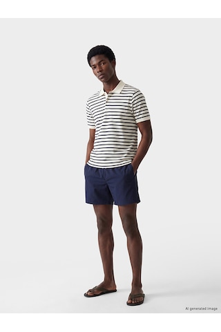 Lcw Swımwear Lacivert Kısa Boy Erkek Deniz Şortu