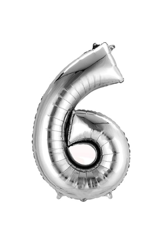 Showparty Folyo Balon 6 Rakam 100 Cm - Altın