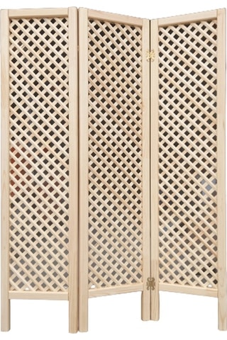 Ahşap Paravan 3 Kanatlı Oda Bölme