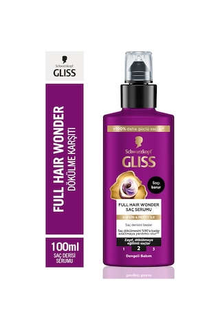 Gliss Full Hair Wonder Saç Dökülme Karşıtı Saç Serumu 100 ML