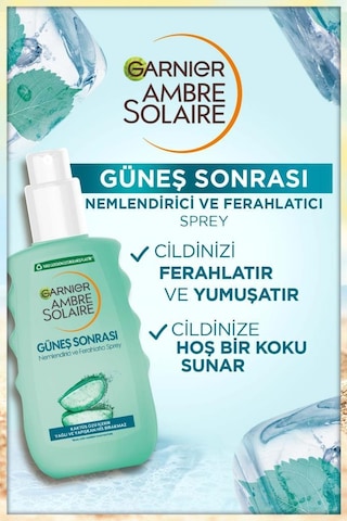 Garnier Ambre Solaire Güneş Sonrası Ferahlatıcı Sprey 200 ML