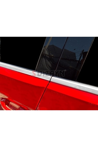 S-dizayn Vw T-roc Krom Cam Çıtası 4 Prç. 2019-2021