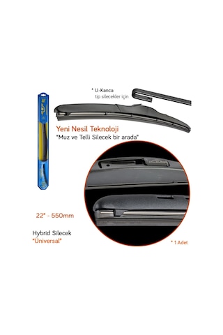 RBW 92722 Hybrid Üniversal 22 inç / 550 mm Silecek