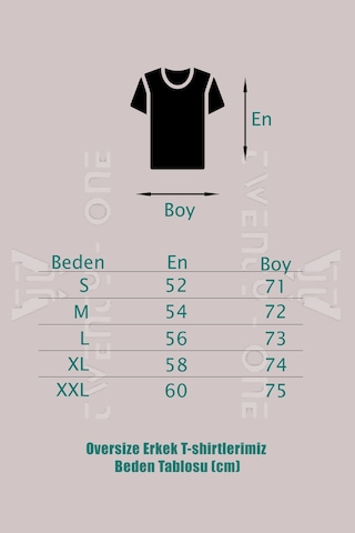 Flood Of Style Unisex Beyaz Oversize T-shirt Baskılı Osaka Tişört