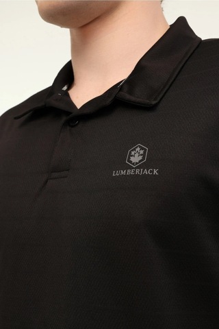 Lumberjack Mb Ct461 Sherman T-sh 5fx Siyah Erkek Kısa Kol T-shirt