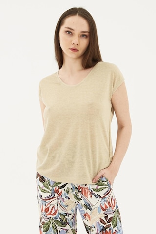 Fashion Friends Simli Bluz Gold Gold