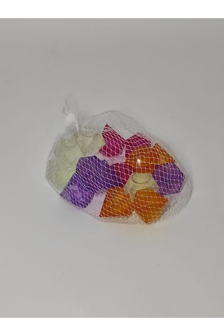 15'li Bitmeyen Buz Kalıbı Kristal Ve Yıldız Tasarım Buz Küpleri Buz Küpü Çok Renkli