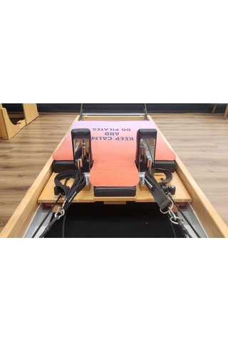 Keep Calm And Do Pilates' Turuncu Reformer Mat Pilates Matı Turuncu
