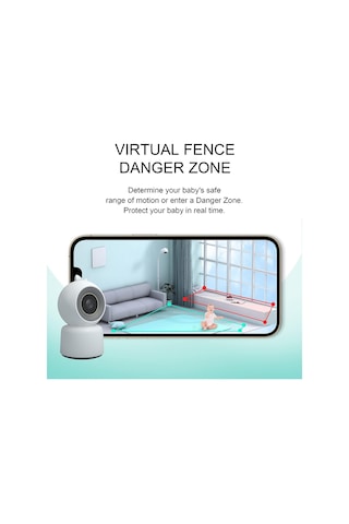 Cheego 3mp Hd Akıllı Kameralı Ve Sesli Bebek Monitörü