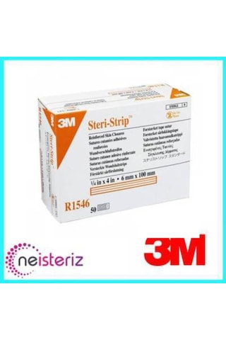 3M Steri-Strip R1546 Dikiş Bandı 6 x 100 MM 50 Adet