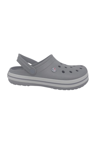 Zerhan Cflex 145 Unisex Gri Beyaz Gri Sabo Terlik Sandalet