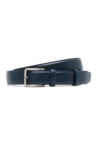Lacivert Erkek F-034-111 Grande Klasik Kemer Genişlik 3.5 Cm