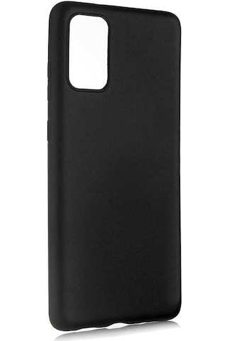 Noktaks - Samsung Galaxy Uyumlu S20 Plus - Kılıf Mat Renkli Esnek Premier Silikon Kapak - Siyah