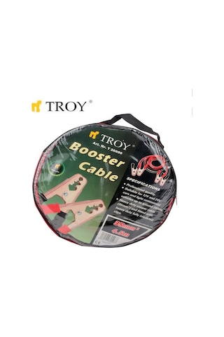 Troy 26000 Akü Takviye Kablosu 35Mm². 4.5M. Tır-Kamyon İçin
