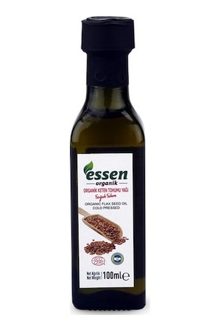 Essen Organik Keten Tohumu Yağı Soğuk Sıkım 100 ML Essen Organik Keten Tohumu Yağı Soğuk Sıkım 100 ML