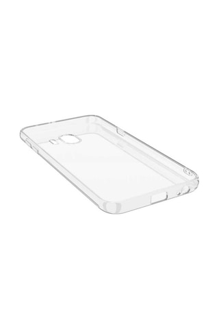 Samsung Uyumlu Galaxy J4 Kılıf Zore Süper Silikon Kapak Renksiz