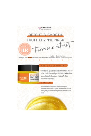 Skin401 Bright & Smooth Fruit Enzyme Mask 100ml