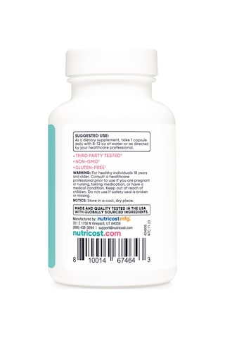 Nutricost Women Biotin With Folate & Marine Collagen Hair Skin & Nails 10,000 Mcg 120 Capsules