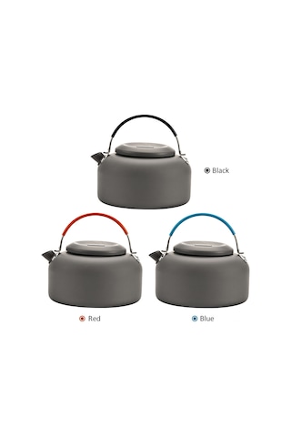 Suofeng Hafif Alüminyum Kamp Çaydanlığı - 0.8l Mavi - Doğa Yürüyüşü & Kamp İçin Mavi