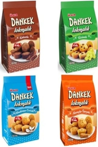 Ülker Dankek Lokmalık 160 Gr 4 Lü Karma Paket