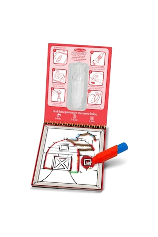 Melissa And Doug Water Wow Su İle Boyama Kitabı - Çiftlik - Noktaları Birleştir