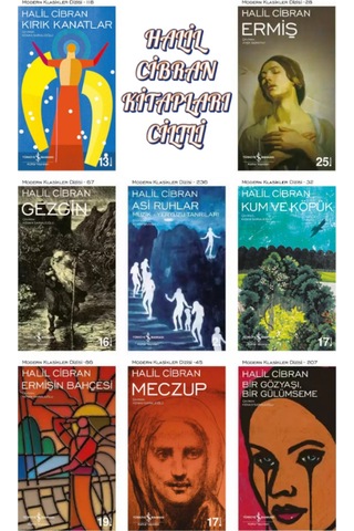 Halil Cibran Kitapları - Ciltli 8 Kitap Set & Kırık Kanatlar...