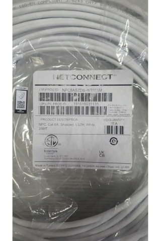 Netconnect Cat 6 A Cat 7 S/ftp Patch Cord Kablo 25 M