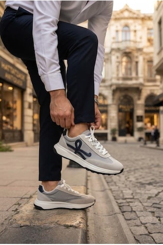 Fort Noka Cameron Anatomik Rahat Sneaker Erkek Spor Ayakkabı GRİ