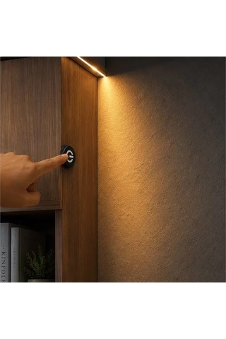 Sh Powermaster Pm-30788 12v Dc 13mm Gömme Dokunmatik Led Dimmer Kontrolcüsü Switch Buton Siyah Najmaddin
