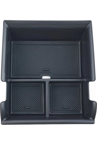 Geeksen Byd Atto3/yuan Plus 2022-2024 Siyah Merkezi Kontrol Kol Dayama Depolama Kutusu