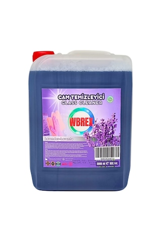 Wbrex Lavanta Kokulu Profesyonel Cam Temizleyici 5 L