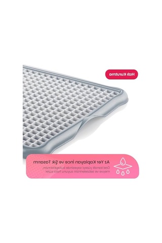 Büyük Boy Plastik Bulaşık Süzgeci, Tezgah Üstü Kullanım İçin Uygun 50 x 22