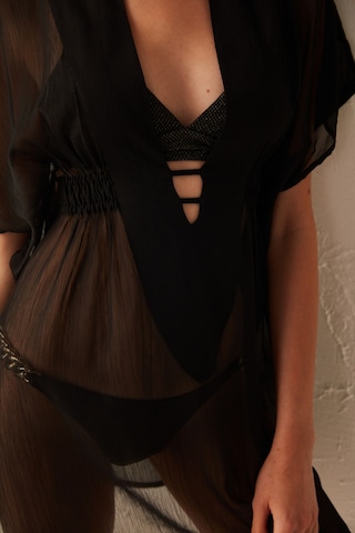 Penti Siyah Basic Kaftan Plyk7c8322ıy-bk5 Siyah