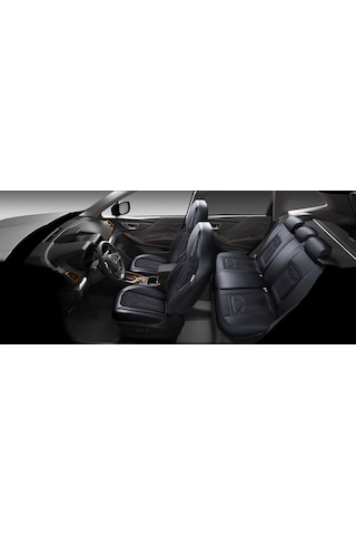 Fs Deri Serisi Isuzu D-max 2013-2020 İle Uyumlu Takmatik Kılıf, Siyah