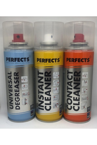 Perfects Kontak Sprey Set 3 Lü Yağlı-Yağsız-Köpük