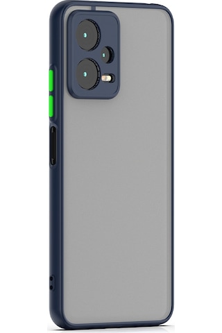 Xiaomi Uyumlu Redmi Note 12 Pro 5g Kılıf Zore Arkası Mat Sert Silikon Hux Kapak