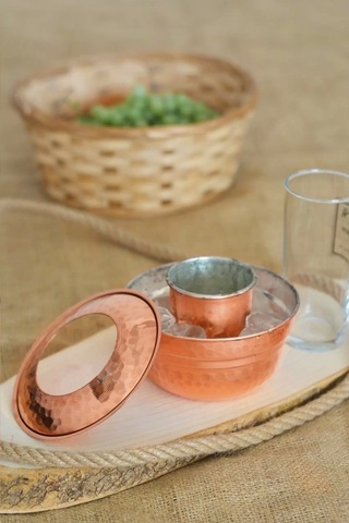 Bakır Ehlikeyf Kapaklı Model Bakır Renk