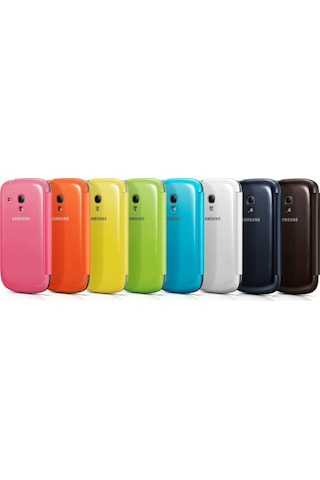 Samsung Uyumlu S3 Mini Flip Cover Kapakli Kilif 527225298