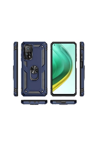 Xiaomi Mi 10t Pro 5g Kılıf Zore Vega Kapak Rose Gold