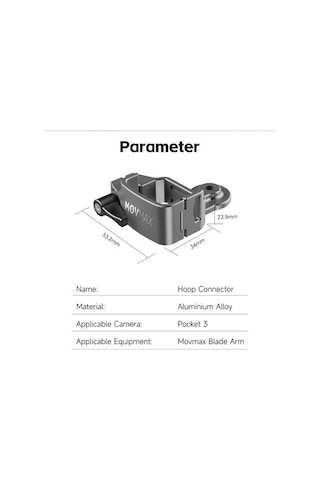 Blade Hoop Connector For Blade Arm